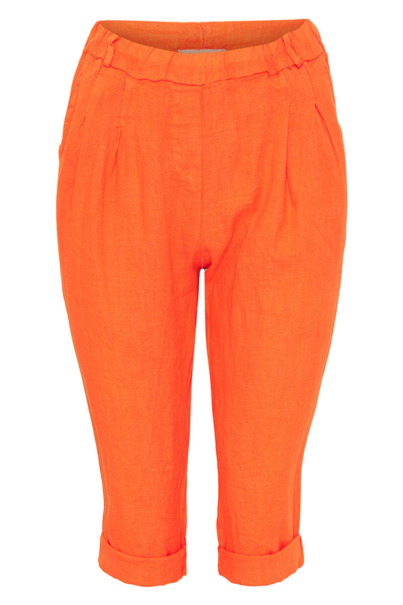 Fanny Long Shorts Women Orange Marta du Chateau