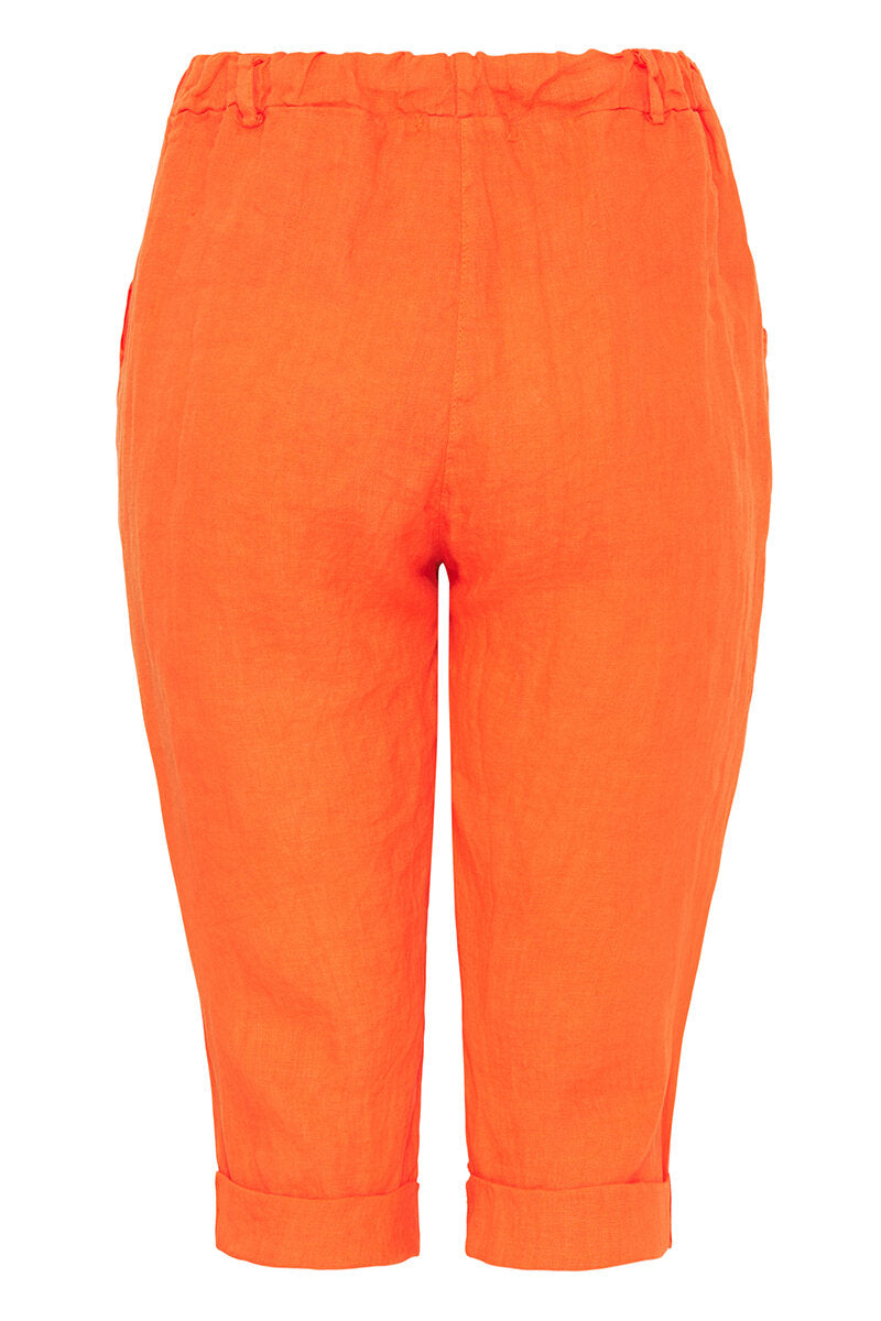 Fanny Long Shorts Women Orange Marta du Chateau