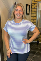 Fiona T-shirt Dam Lilac Marta du Chateau