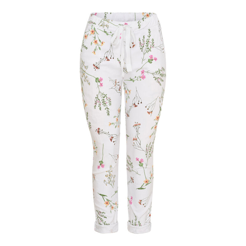 Harriet Ankle Pants Women White Marta du Chateau