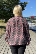 Isabella Blus Dam Grigio Marta du Chateau