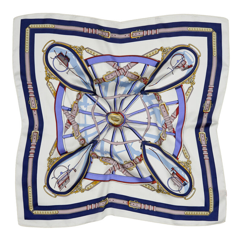 Juline Scarf Ladies Blue Belt Marta du Chateau