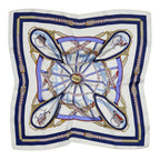 Juline Scarf Ladies Blue Belt Marta du Chateau