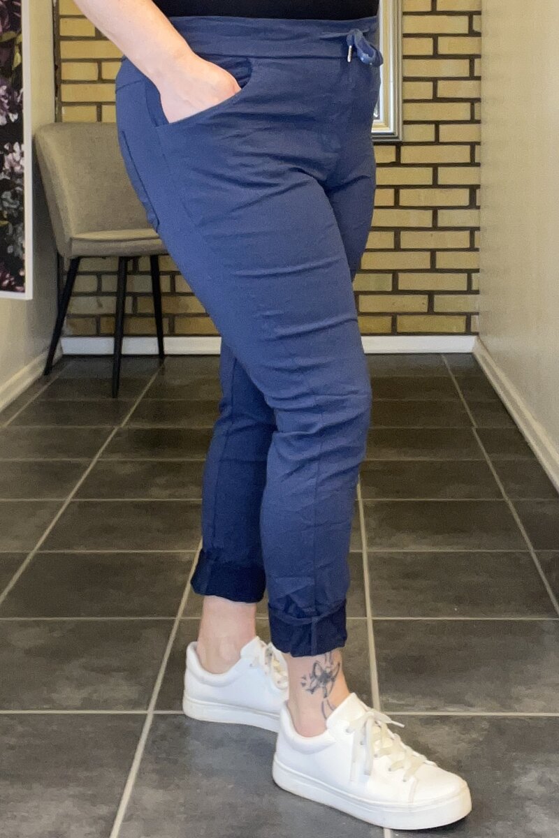 Kalie Ankelbyxa Dam Jeans Scuro Marta du Chateau