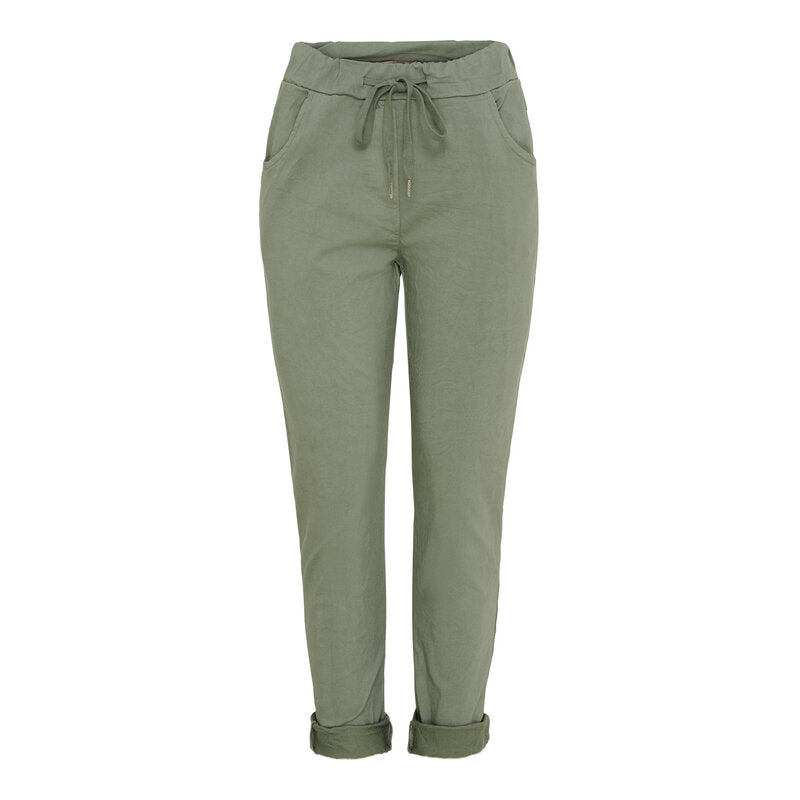 Kalie Ankle Trousers Women Military Marta du Chateau