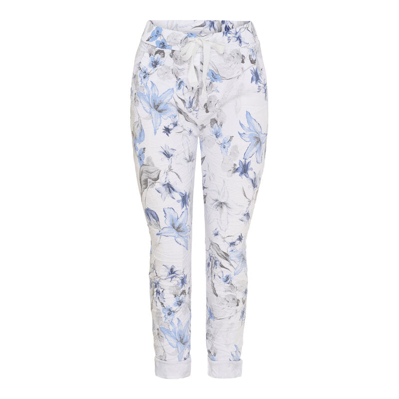 Louisa Ankle Trousers Women White Marta du Chateau
