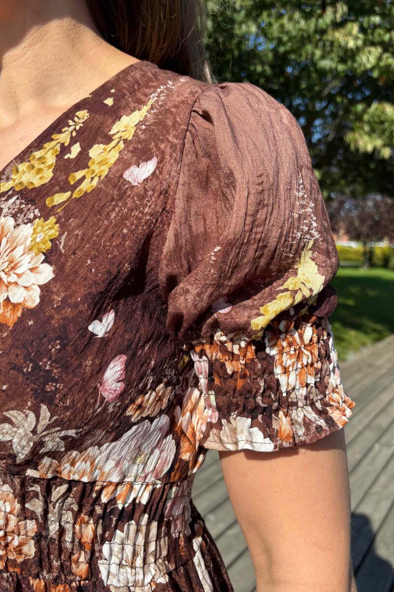 Lydia Klänning Dam Marrone Marta du Chateau