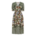 Lydia Dress Women Military Marta du Chateau