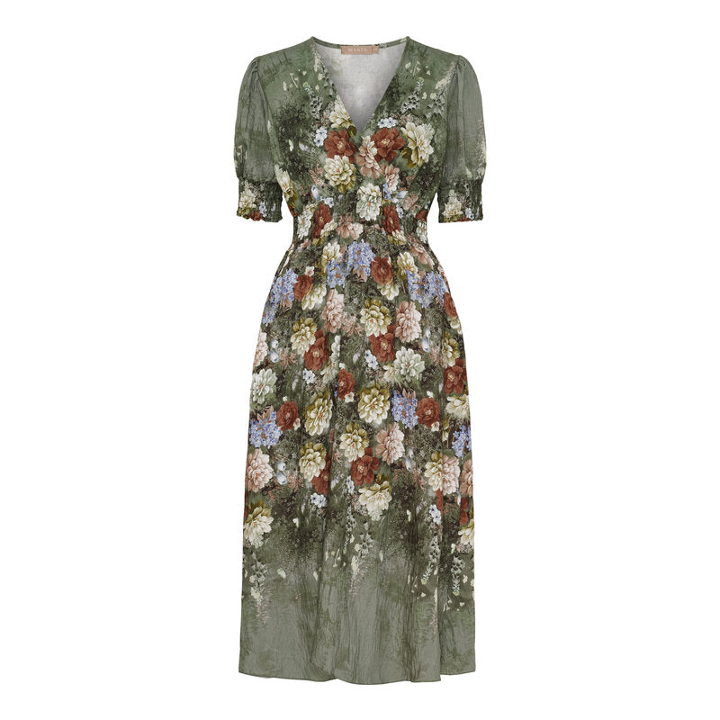 Lydia Dress Women Military Marta du Chateau