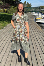 Lydia Dress Women Military Marta du Chateau