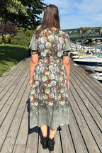 Lydia Dress Women Military Marta du Chateau