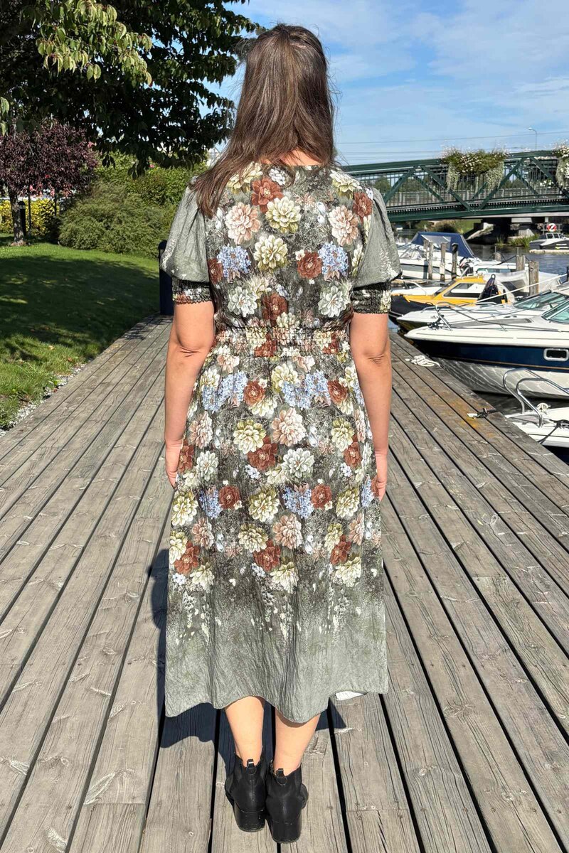 Lydia Dress Women Military Marta du Chateau