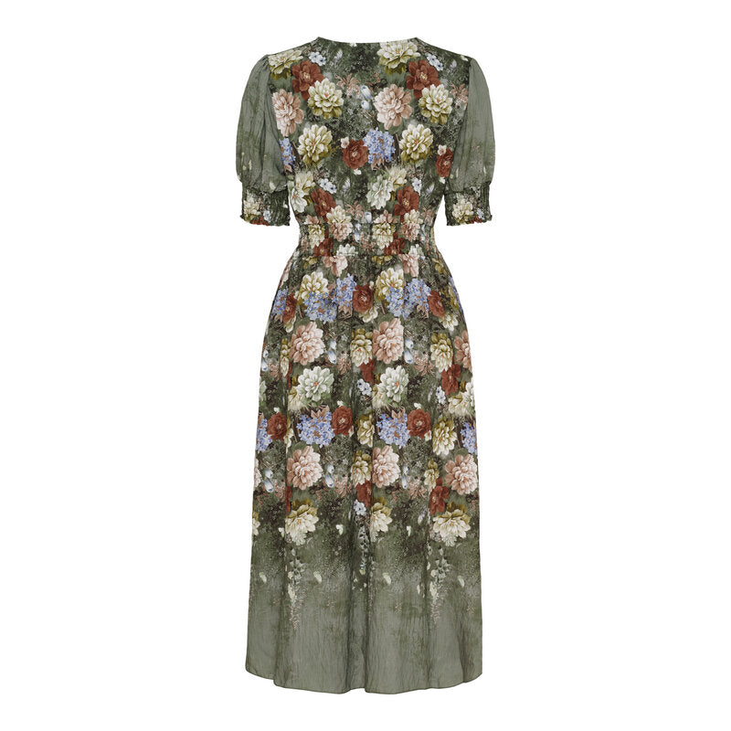 Lydia Dress Women Military Marta du Chateau