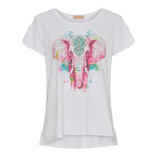 Marie T-shirt Dam Pink Elephant Marta du Chateau