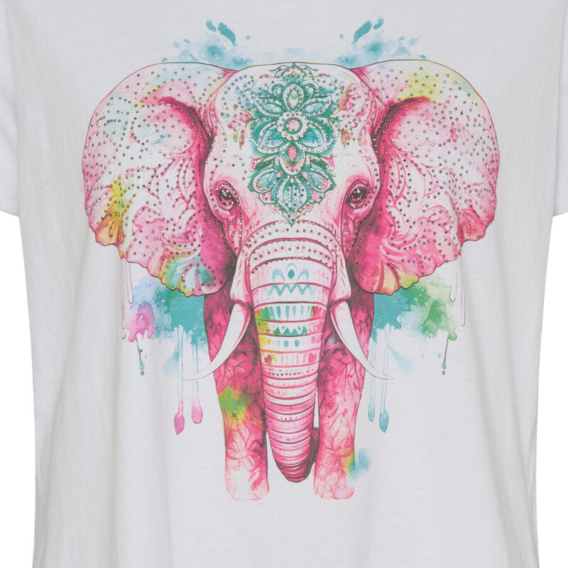Marie T-shirt Dam Pink Elephant Marta du Chateau