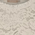Miley Top Women's Beige New Marta du Chateau
