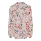 Ronja V-ringad Skjortblus Dam Rosa Baby Marta du Chateau
