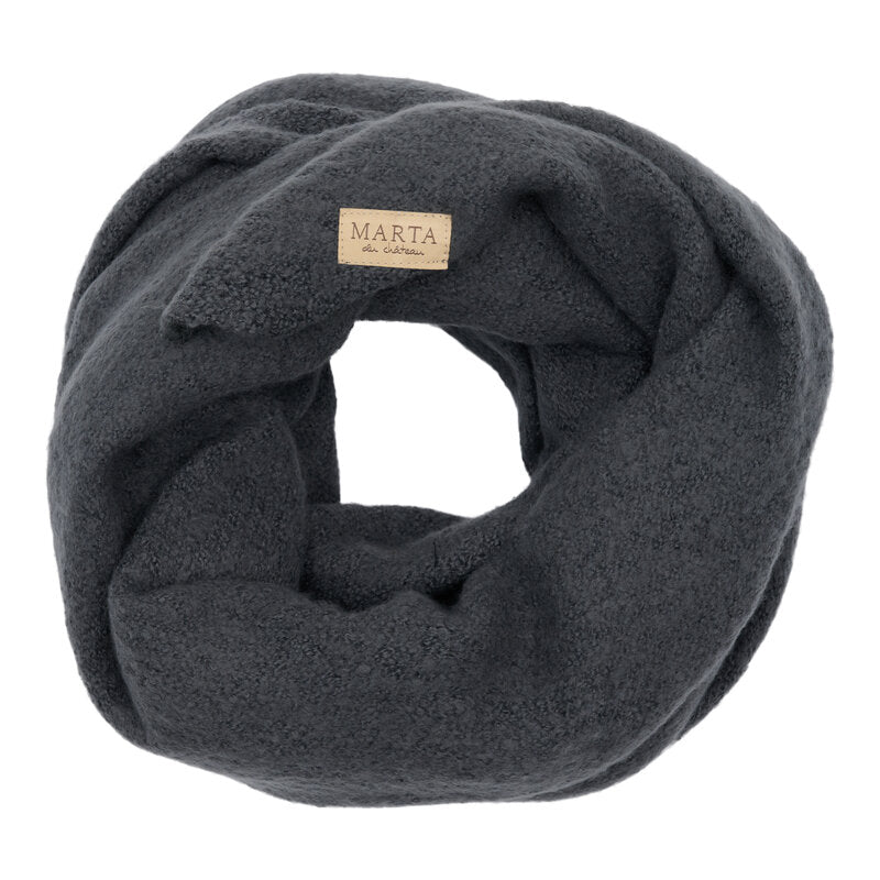 Scarf Ladies Dark Grey Marta du Chateau