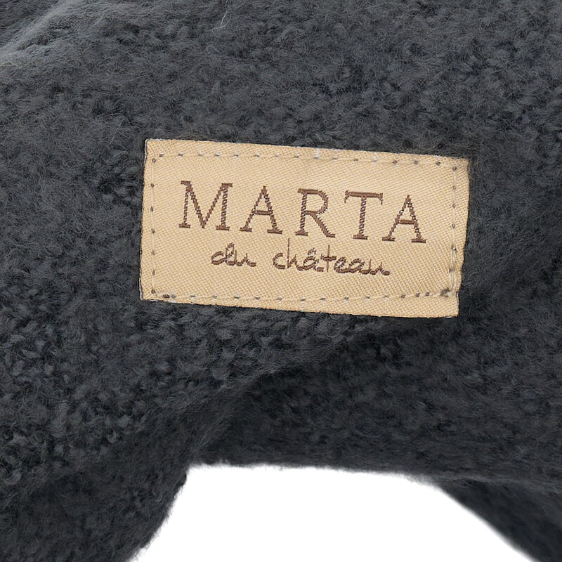 Scarf Ladies Dark Grey Marta du Chateau
