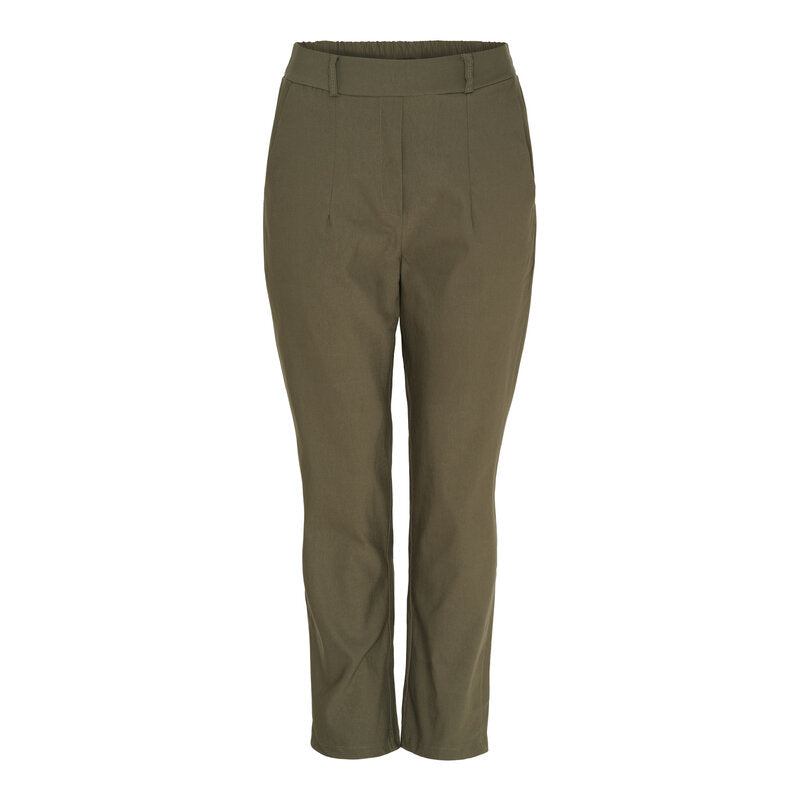 Uma Ankle Trousers Ladies Military Marta du Chateau