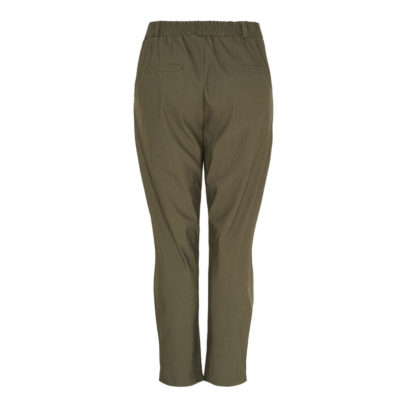 Uma Ankle Trousers Ladies Military Marta du Chateau
