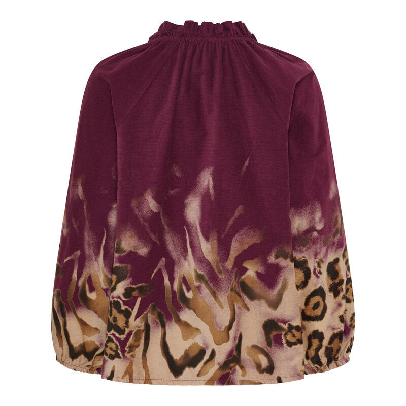 Una Blouse Manchester Women Plum Marta du Chateau