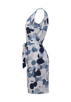 Mayram Sleeveless Dress Women Blue Dots Zabaione | Smilebutiken