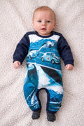 Matti Baby Suit Ls Navy Night Me Too