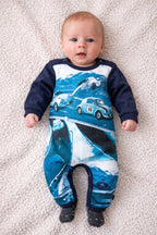 Matti Baby Suit Ls Navy Night Me Too