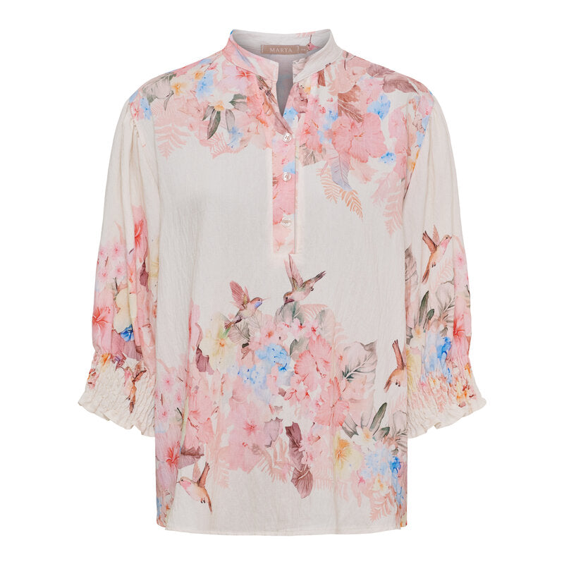 Melisande Blus Dam Rosa | Smilebutiken - Marta du Chateau