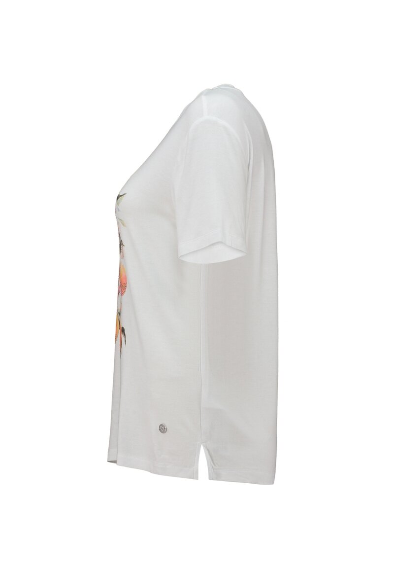 Melon T-shirt Med Strass Dam White | Smilebutiken - Zabaione
