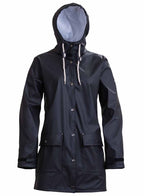 Tuxer Mia PU Women's Rain Jacket Black - Tuxer