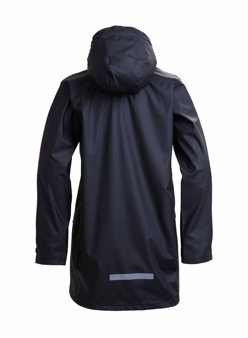 Tuxer Mia PU Women's Rain Jacket Black - Tuxer