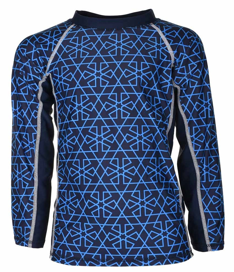 Miami Long Sleeve Sun Protection Top Kids Navy - Lindberg