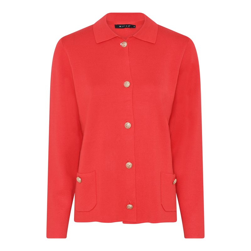 Briana Cardigan Women's Spring Red Micha