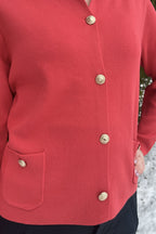 Briana Cardigan Women's Spring Red Micha