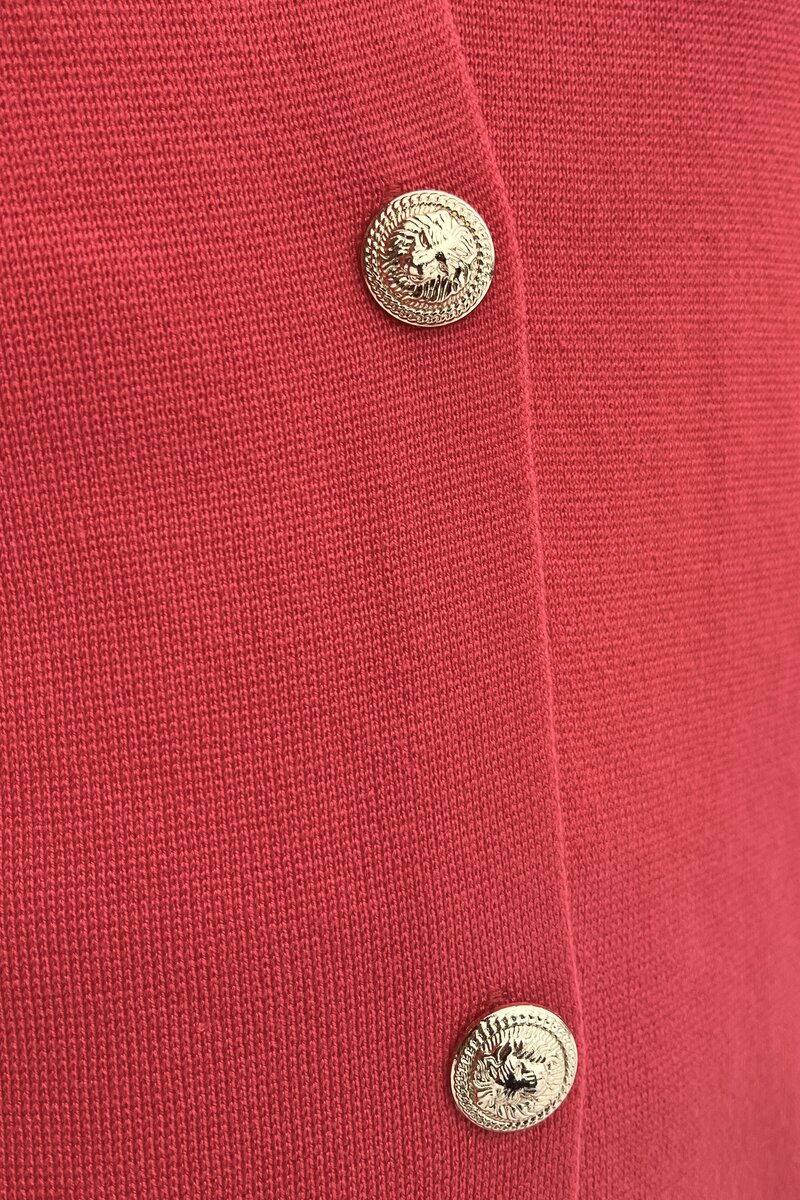 Briana Cardigan Women's Spring Red Micha
