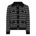 Bridget Cardigan Dam Navy OffWhite Micha