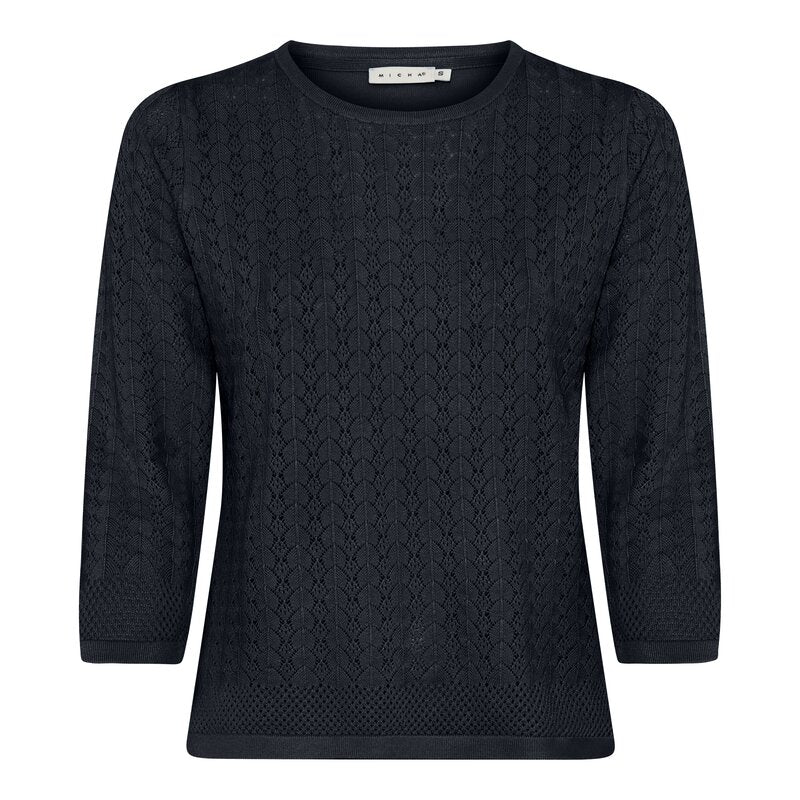 Caitlin Pullover Ladies Navy Micha