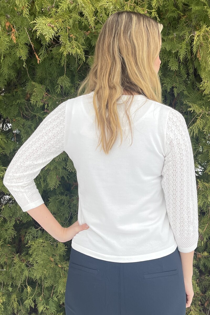 Caitlin Pullover Women OffWhite Micha