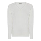 Carol V-ringad Pullover Dam OffWhite Micha
