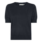 Dominica Kortärmad Pullover Dam Navy Micha
