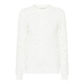 Ivy Knitted Pullover Women Off White Micha