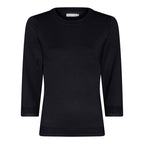 Khloe Crew Neck Pullover Women Navy Micha
