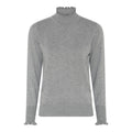 Lara Polo Dam Light Grey Melange Micha