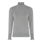 Lara Polo Lady Light Grey Melange Micha