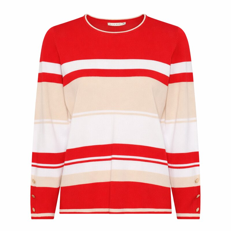 Nada Pullover Women Red Sand Micha