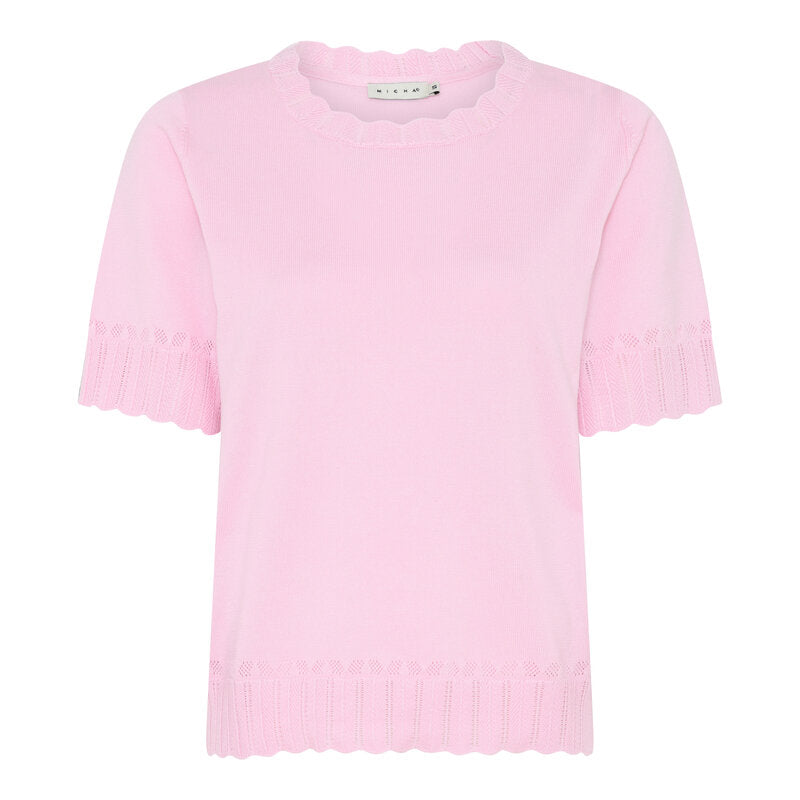 Neah Short Sleeve Pullover Women Pearl Rose Micha