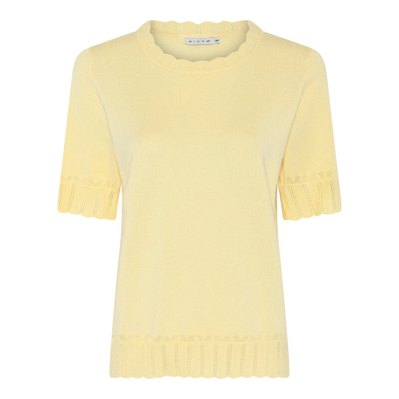 Neah Short-sleeved Pullover Women Yellow Micha