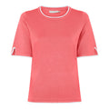 Nella Short Sleeve Pullover Women Coral Micha